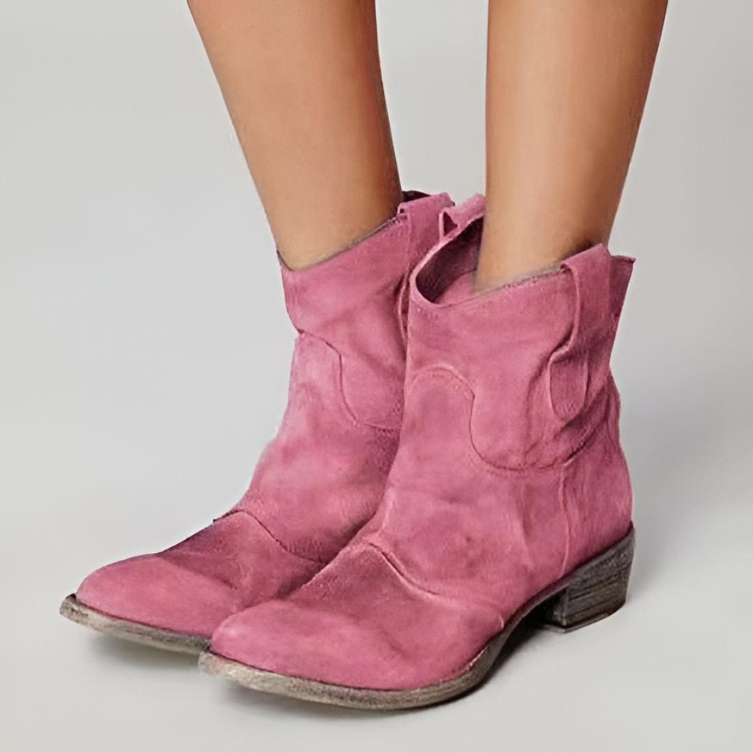Nyra | Chic Suede Ankle Boots