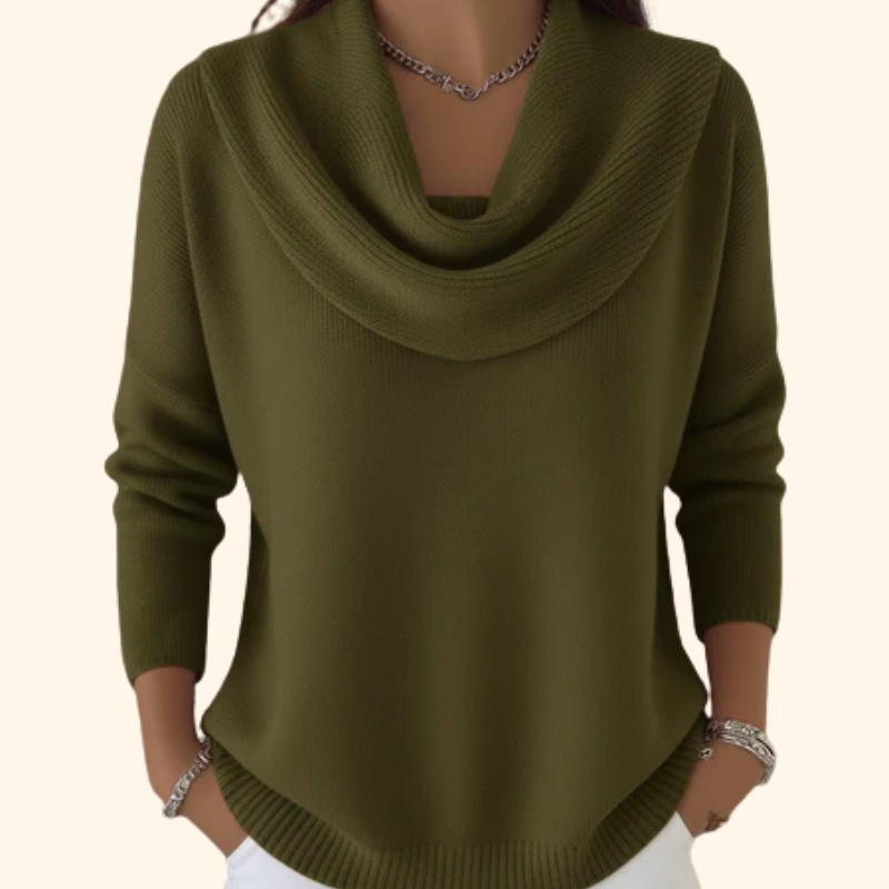 Emily | Elegant Collar Jumper