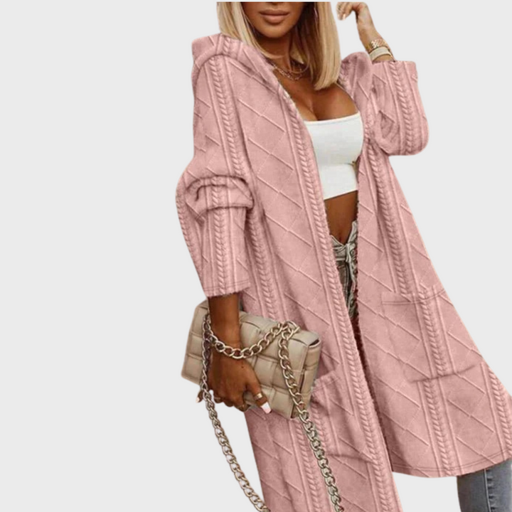 Kafka | Johani Long Cardigan with Hood