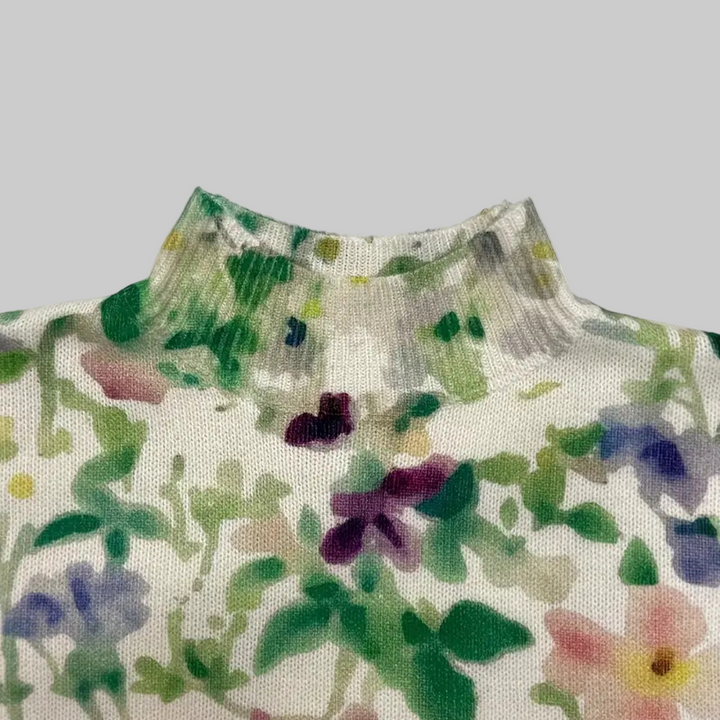FLORENZA™ | Blooming Floral Knit Sweater