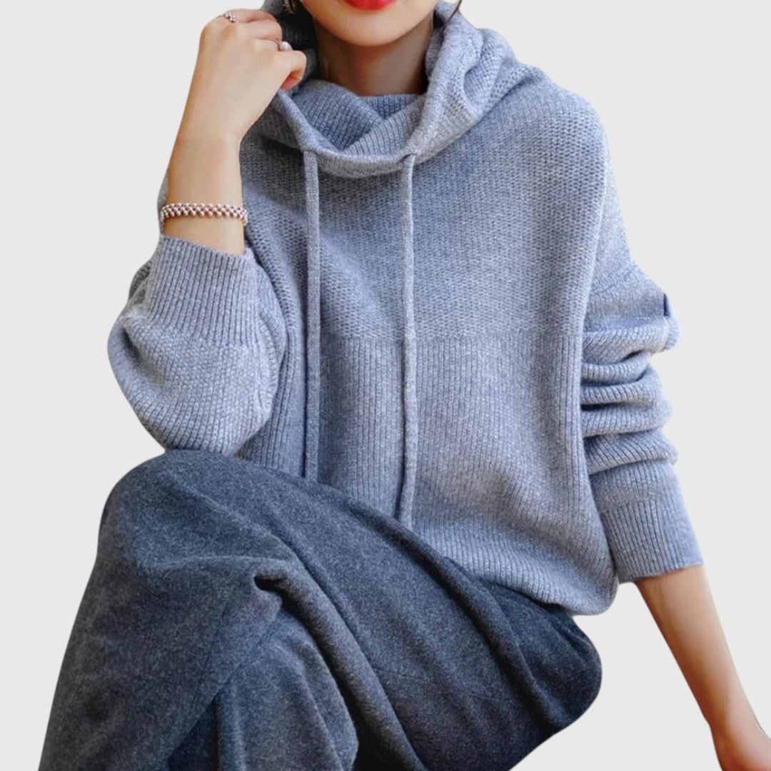Eden - Drawstring Turtleneck Sweater