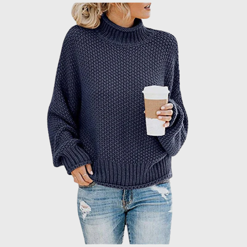 Braelyn | High Neck Pullover