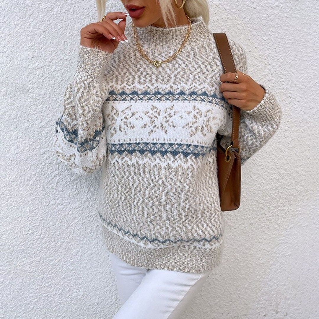 Sienna | Snowflake Knitted Pullover