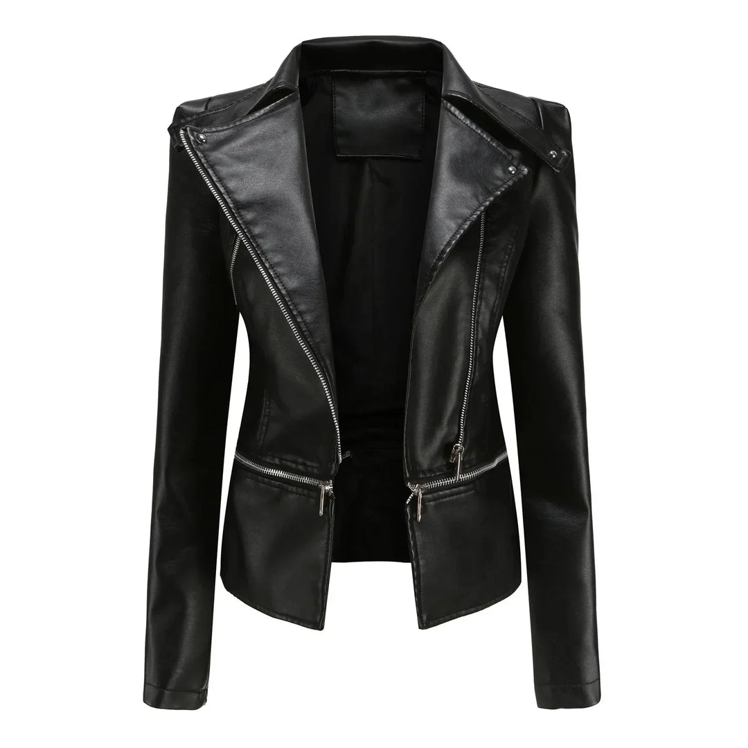 Lily™ | Women's Classic Moto Jacket
