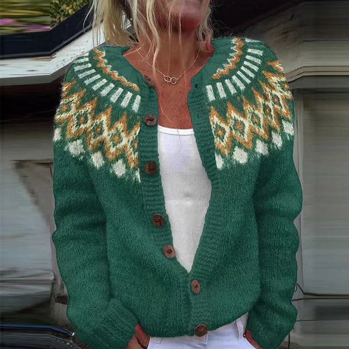 Natalia | Vintage Icelandic Cardigan