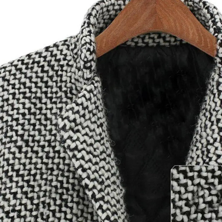 CHELSEA™ | LONG CHECKERED COAT